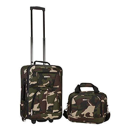 2 PC CAMO LUGGAGE SET