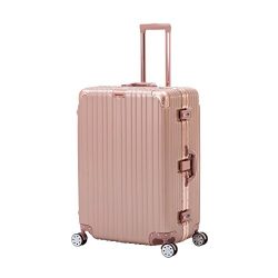 ORKAN Hardshell Luggage with wheels Light weight Suitcase set/Aluminum Frame design/TSA lock/4 c ...