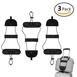 Lonew Bag Bungee, Luggage Straps Suitcase Adjustable Belt – Lightweight and Durable Travel ...