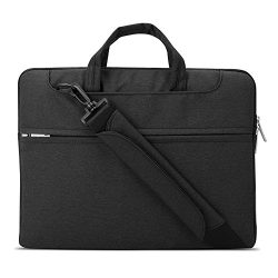 Lacdo 15-15.6 Inch Waterproof Fabric Laptop Shoulder Bag Laptop Sleeve Bag Notebook Case for Mac ...