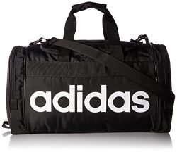 adidas Santiago Duffel Bag, Black/White, One Size