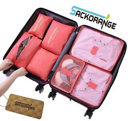 Sackorange 7 Set Travel Storage Bags Packing cubes Multi-functional Clothing Sorting Packages,Tr ...