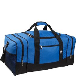 Everest Luggage Sporty Gear Bag – Large (One Size, Royal Blue)