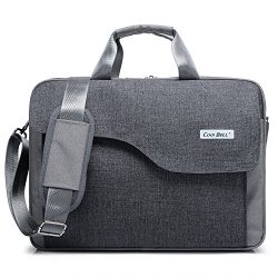 CoolBELL 15.6 Inch Nylon Laptop Bag Shoulder Bag With Strap Multicompartment Messenger Hand Bag  ...