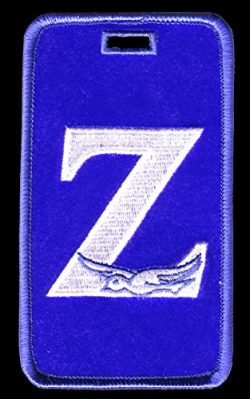 Zeta Phi Beta (Zpb) Sorority Embroidery Id/luggage Tag