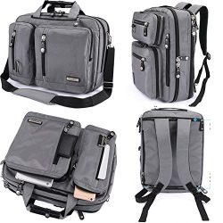 FreeBiz 15 Inch Laptop Bag Briefcase Backpack for 15.6 16 Inches Computer Notebook for Mens Womens