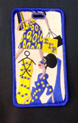 Sigma Gamma Rho Sorority DIVA Id/luggage Tag