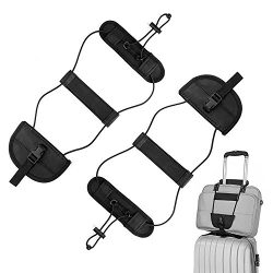 Binew 2Pack Bag Bungee, Luggage Straps Suitcase Adjustable Belt – Lightweight and Durable  ...