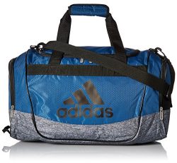 adidas Defender II Small Duffel Bag, Core Blue/Black/Onix Jersey