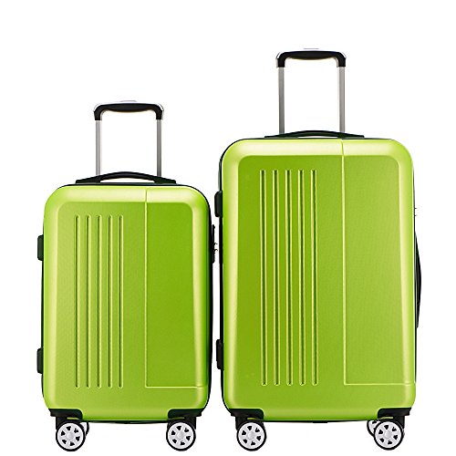 Fochier Luggage 2 Piece Set Lightweight Spinner Suitcase 20inch 24inch ...