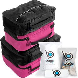 bago Packing Cubes For Travel Bags – Luggage Organizer 10pcs Set in 12 Colors