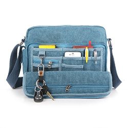 messenger bag for men, MiCoolker Multifunctional Versatile Men Women Canvas Messenger Bag Handba ...