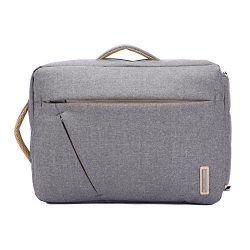 Laptop Business Handbag Backpack， Anti Theft Backpack Multifunctional Canvas Water Resistant Bu ...