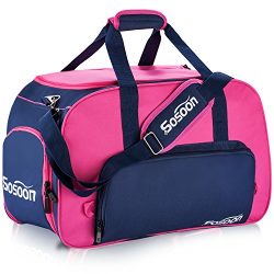 Sosoon Duffel Bag, Folding Storage Bag for Traveling and Business Trip Sports Gym Bag