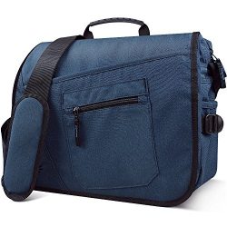 Qipi Messenger Bag – Pocket Rich Satchel Shoulder Bag for Men & Women – with 15. ...