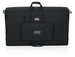 Gator Cases Padded Nylon Dual Carry Tote Bag for Transporting (2) LCD Screens, Monitors and TVs  ...