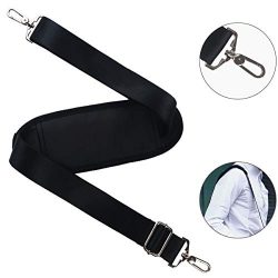 Shoulder Strap BOMKEE Universal Replacement Adjustable Bag Strap 59 inch Metal Swivel Hooks Non- ...