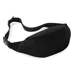 Jackie Unisex Men Women Fashion Sporty Multi-purpose 2-Zipper Waist Belt Bag Fanny Pack Adjustab ...