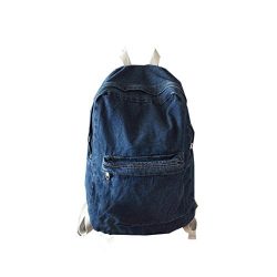 Gillberry  Unisex Denim Travel Backpack Bag School bag Rucksack Casual Retro Bag (Dark Blue)