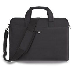 15.6 Inch Laptop Bag Laptop Messenger Bag Multi-functional Laptop Case Water-Resisatant Nylon Bu ...