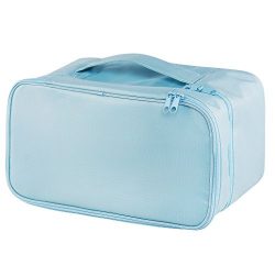 Travel Underwear Organizer Bag, JJ POWER Lightweight Double Layer Large Capacity Cosmetic Bag- M ...