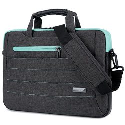 BRINCH 15-15.6 Inch Multi-functional Suit Fabric Portable Laptop Sleeve Case Shoulder Messenger  ...