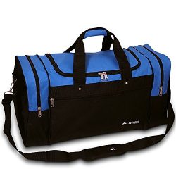 21″ Royal Blue & Black Gym Travel Overnight Duffle Bag