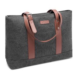 DTBG Laptop Tote Bag 15.6Inches Laptop Bag Nylon Shoulder Bag Women Briefcase Lightweight Handba ...