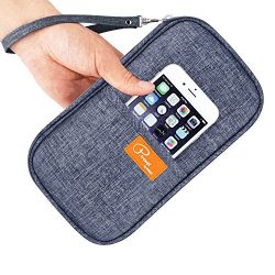 NO.2 BAG Travel Wallet Passport Holder RFID Document Organizer Waterproof Family Passport Holder ...