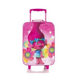 Heys Trolls Brand New Classic Designed Kids Basic Soft Side Luggage 17 Inch