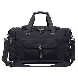 Domila Travel Duffel Bag Unisex Weekender Bag, TSA Friendly, Carry-on Luggage Tote Overnight Bag ...
