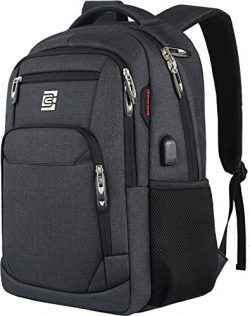 Laptop Backpack,Business Travel Anti Theft Slim Durable Laptops Backpack with USB Charging Port, ...