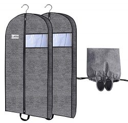 Travel Garment Bags for Suits,Breathable Storage Dresses Covers 54″x 24″x 5″ , ...
