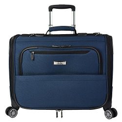 U.S. Traveler Freetown Carry-on Spinner Garment Bag, Navy