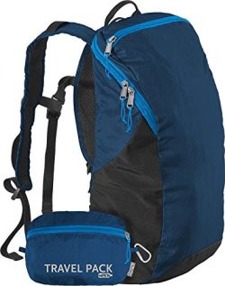 ChicoBag Travel Pack rePETe Compact Recycled Backpack – Poseidon