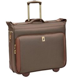 London Fog Kensington Ultra-Lightweight Collection 44inch Wheeled Garment Bag, Bronze