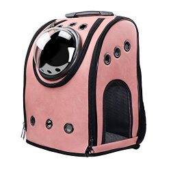 Texsens Innovative Traveler Bubble Backpack Pet Carriers Airline Travel Approved Carrier Switcha ...