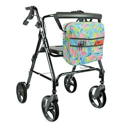 Rollator Bag by Vive – Universal Travel Tote for Carrying Accessories on Wheelchair, Rolla ...