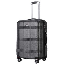 Expandable Spinner Luggage,TSA lightweight Hardside Carry On Luggage,Premium Pretty Girls Carryo ...