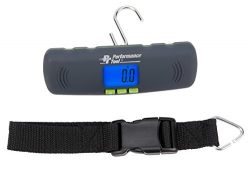 Performance Tool W1477 Compact Light weight Digital Hanging Luggage Scale, 100 lb / 45Kg  Capacity