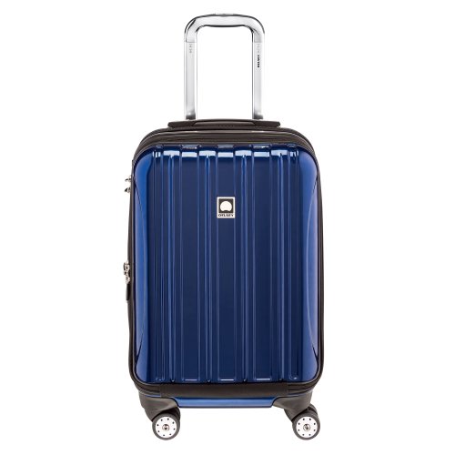 Delsey Luggage Helium Aero, International Carry On Luggage, Front Pocket Hard Case Spinner Suitc ...