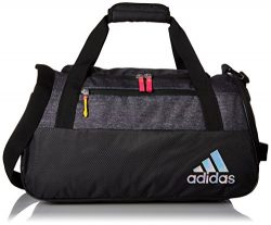 adidas Women’s Squad Iii Duffel Bag, Heather Print Deepest Space/Black/Shock Pink/Shock Sl ...