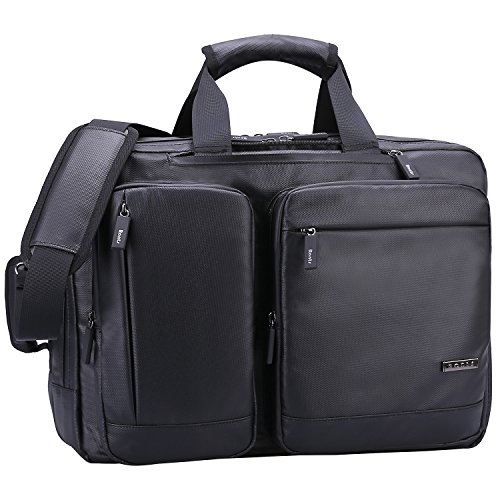 Ronts Convertible Briefcase Backpack Multifunctional Waterproof 17 Inch ...