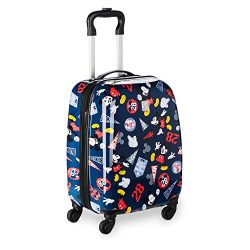 Disney Mickey Mouse Rolling Luggage for Kids Blue427249250971