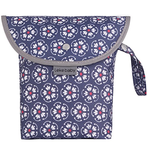 Lekebaby Diaper Bag Organizer Pouches for Baby Diapers, Clothes, Snacks, Toys, Reusable and Mach ...