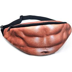 Dad BOD Fanny Belly Waist Pack Gag Gifts Christmas,White Elephant Gifts Exchange …