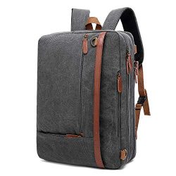 CoolBELL Convertible Backpack Shoulder Bag Messenger Bag Laptop Case Business Briefcase Leisure  ...