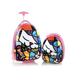 Heys America Unisex Britto Kids Luggage with Backpack Kitty One Size