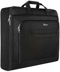 Carry On Garment Bag, Travel Garment Bags for Business Trips With Shoulder Strap, Mancro Waterpr ...