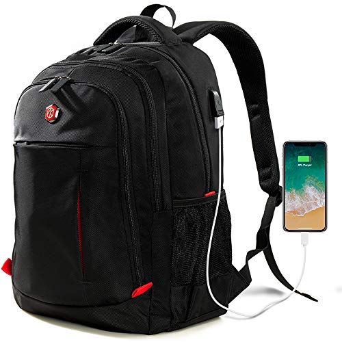 Laptop Backpack, Travel Waterproof Computer Bag for Women Men, Anti-theft High School College ...